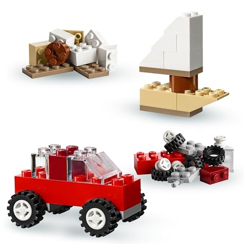 LEGO Classic Creative Suitcase 10713 - Includes Sorting Storage Organizer Case with Fun Colorful Building Bricks, Preschool Learning Toy for Kids, Boys and Girls Ages 4 Years Old and Up