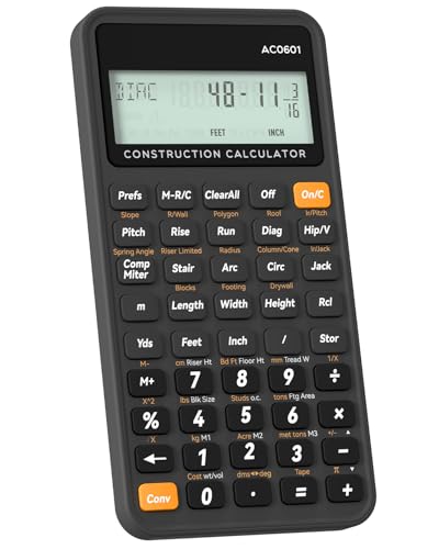 ROATEE Construction Calculator Industrial & Scientific Engineer Calculator - color: Gray