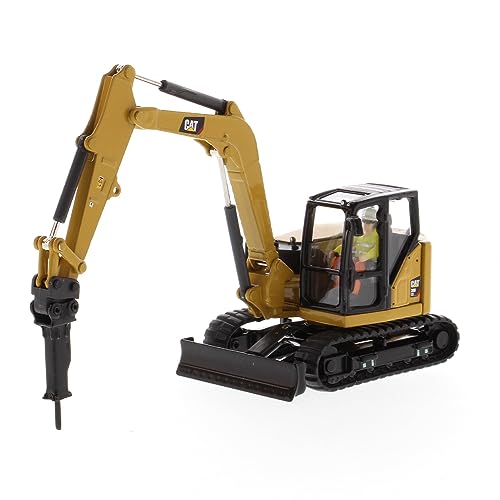 Diecast Masters 1:50 Scale Model Cat 308 CR Mini Hydraulic Excavator, 85596