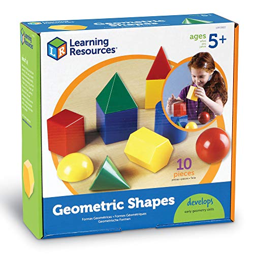 Learning Resources Large Plastic Geometric Solids