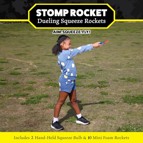 Stomp Rocket Dueling Squeeze Rockets, 2 Player Pack - style: 2 Player Rockets