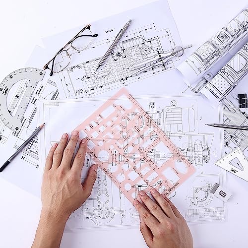 Mr. Pen- House Plan, 3 pcs, Interior Design and Furniture Templates - color: Pink, size: 3 pcs