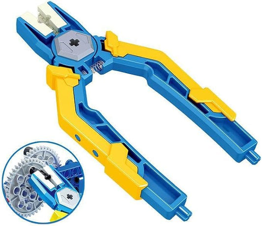 Separator Tool Kit Brick Tools Building Blocks Tech Blocks Building Blocks Tool Set Including 1 Multi-Functional Hammer, 1 Pliers, 1 Tweezers and 1 Pry Knife - color: Set B