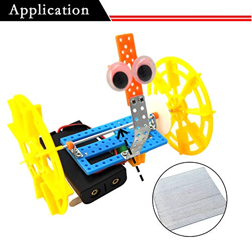 EUDAX 100Pcs Dia.2mm STEM Toys Shaft Round Rod Axles for DIY Toy RC Car Boat Helicopter Model Part (2mmx100mm) - style: 2mmx100mm