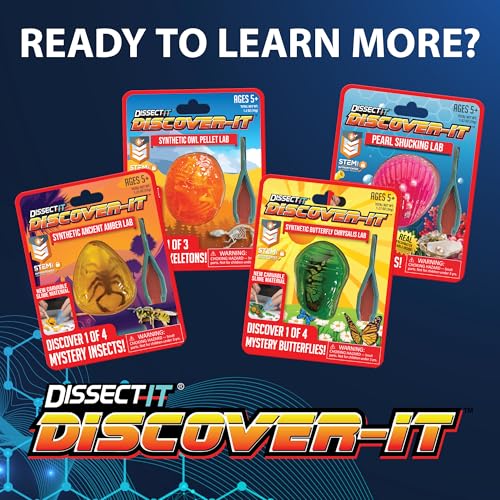 Discover-It Pearl Oyster, Science Lab Kit, STEM Toy for Kids, Ages 5+