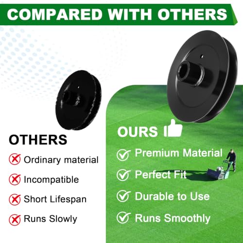 Upgraded Mower Spindle Pulley (135-0363) Fits to ro Titan HD 1500 2000 Titan Max 60 Z-Master 2000 Turbo Force Mower with 60'' Deck - color: 135-0363