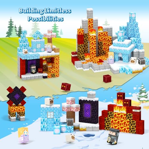 Magnetic Blocks , Building Toys for Boys & Girls, Birthday Gifts For Kids - color: 80 Magnetic Blocks
