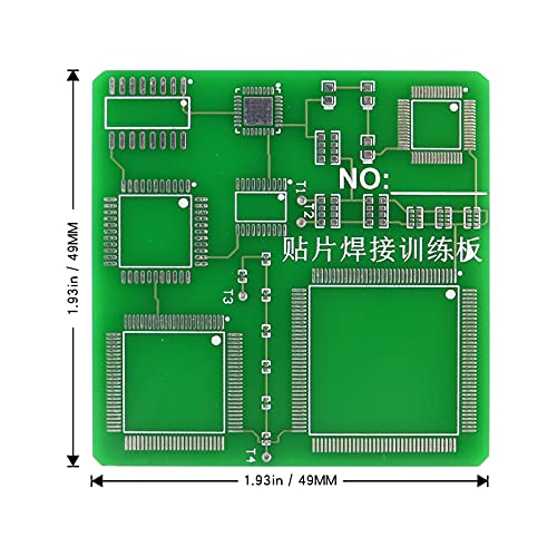 5 Set 7 Chips Soldering Practice Kits,DIY SMD SMT Welding Practice Soldering Skill Training Board (5-7Chips) - style: 5-7Chips