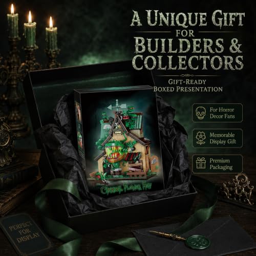 Halloween Haunted House Building Block Set 958 Pcs - color: Haunted House