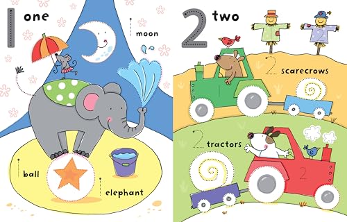Wipe-Clean 123: A Fun Learning Book About Numbers and Counting with Tracing for Kids (Ages 3-5)