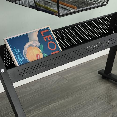 40-Inch Adjustable Glass Drafting Table, 0-70° Tilt Artist Desk, Drawers - color: Black-p