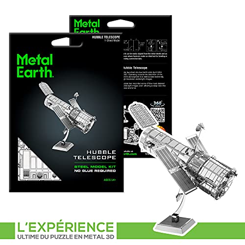 Metal Earth Fascinations Hubble Telescope 3D Metal Model Kit
