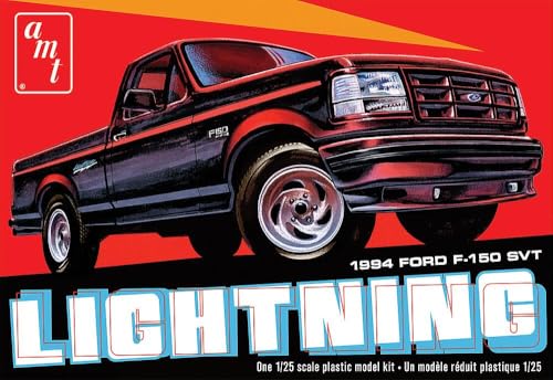 AMT 1994 Ford F-150 Lightning Pickup 2T 1:25 Scale Model Kit - style: Retro