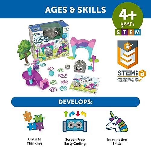 Learning Resources Coding Critters Scamper & Sneaker