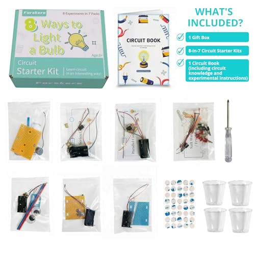 STEM Electric Circuit Kit for Kids Ages 8+,Educational Science Kit