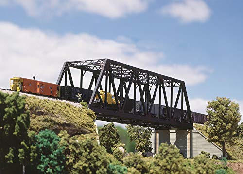 Walthers Cornerstone Double-Track Truss Bridge 933-3242 N Scale Model Railroad - Structure Kit - style: Double-Track Truss Bridge