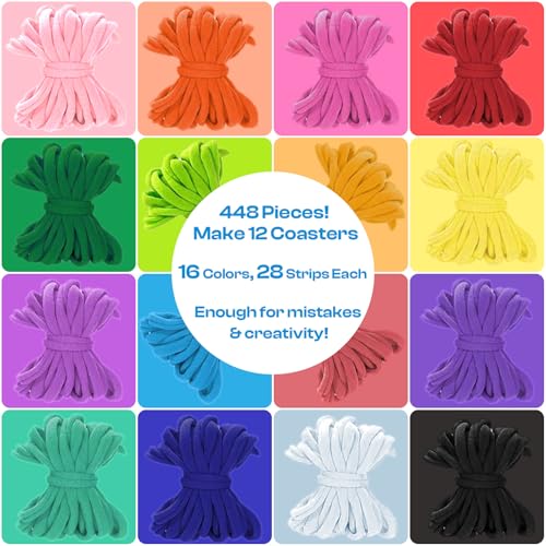 Caydo Weaving Loom Kit Toys, Pot Holder Loom Kits - size: Weaving Loom Kits