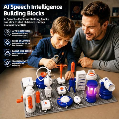 STEM Science Kit for Kids, Electronics Circuit Exploration Toy, 66 PCS - size: Extra Large - 1200+ Projects