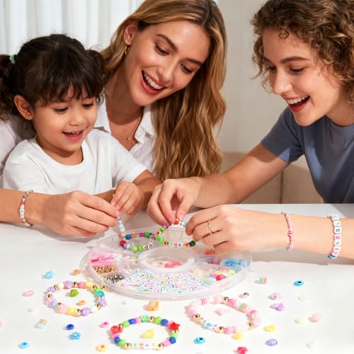 MYCUTEY 594Pcs DIY Friendship Bracelet Making Kit - color: Bracelet kit
