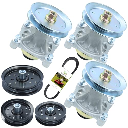 3PK 604214 Spindle with 603988 Spindle Pulley Idler Pulleys 791988 - size: 3x604214H