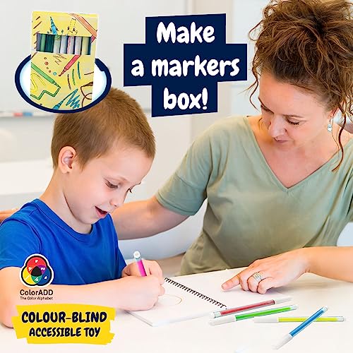 Science4you Marker Maker for Kids - Make Your Own Washable and Scented Markers for Kids, Marker Set with 12 Activities + 65 Contents, Stem Toys, Games, Gifts for 6+ Year Old Boys and Girls… - style: Classic
