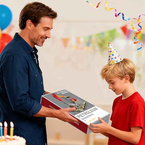 Oil Rig Model Building Block Sets,City Oil Pumping Machine for Kid Ages 8+ - style: Oil Rig Model