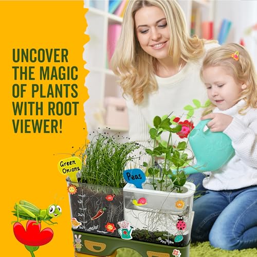 Gardening Root Viewer for Kids - Planting Kits with Seeds & Garden Supplies