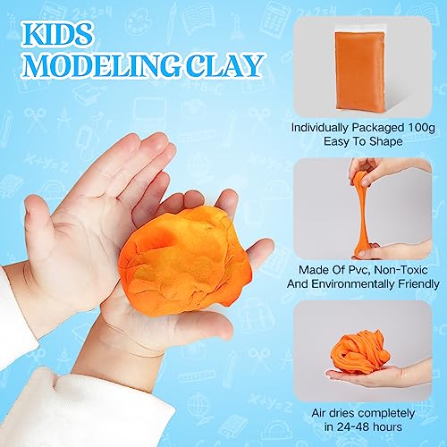 100g Foam Clay, Air Dry Clay for Adults, Colored Foam Clay, Yellow Air Dry Ultra Light Clay, Non-Toxic, Non-Sticky, Ideal Gift for Boys and Girls - color: Yellow, size: 100g