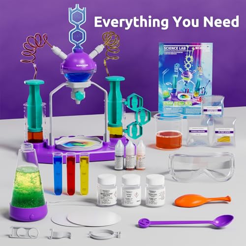 Science Can Science Kits for Kids Age 8-12, 50+ Science Experiments Sets