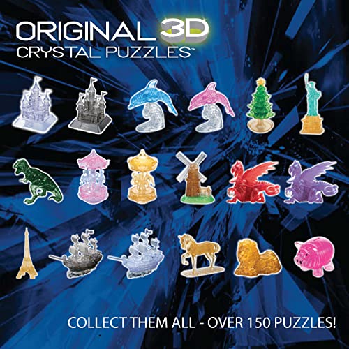 BePuzzled | Dragon Deluxe Original 3D Crystal Puzzle, Ages 12 and Up - color: Dragon