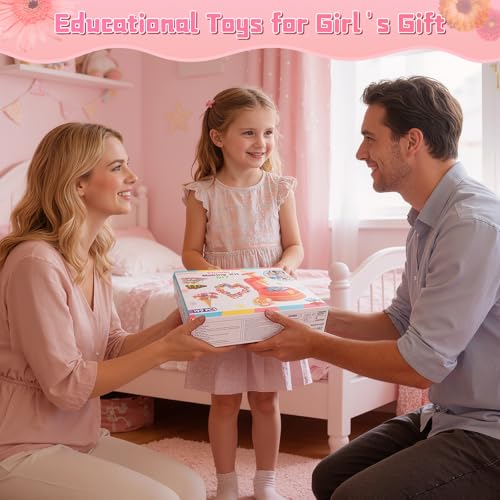 MPQMPQ DIY Fabric Flower Bouquets Making Press Kit Toys for Girls Age 6-12