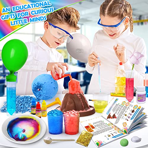 UNGLINGA 50+ Science Lab Experiments Kit for Kids, STEM Activities - style: science kits with 50+ experiments