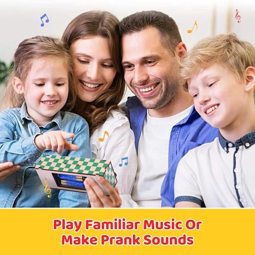 Build Your Own Musical Instrument Portable Music Synthesizer, with 8 Key Touchpad, Novelty Toys for Beginner Musicians Kids & Teens & Adults, Fun Gifts for Teen Boys & Girls & Friends
