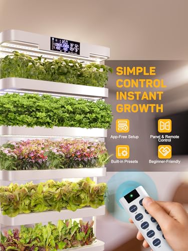 Large Hydroponics Growing System,148 Pod Vertical Indoor Garden Tower