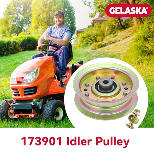GELASKA 532173901 156493 Pulley for Husqvarna 46" YTH180 YTH2046 Mowers - color: A20 1x173901