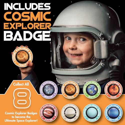 Cosmic Dig Kit by Big Discoveries - Explore the Planets of the Solar System with Gem & Fossil Excavation Kits for Kids | STEM Toy Science Dig Kits with Gemstones for Boys and Girls - style: Venus