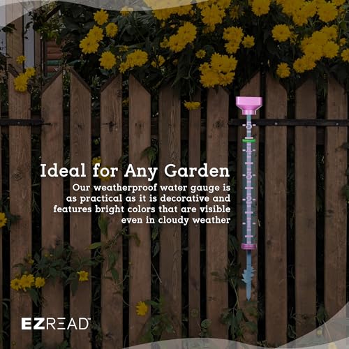 Headwind EZRead 15” Professional Outdoor Rain Gauge - Paradise Pink Finish - color: Paradise Pink