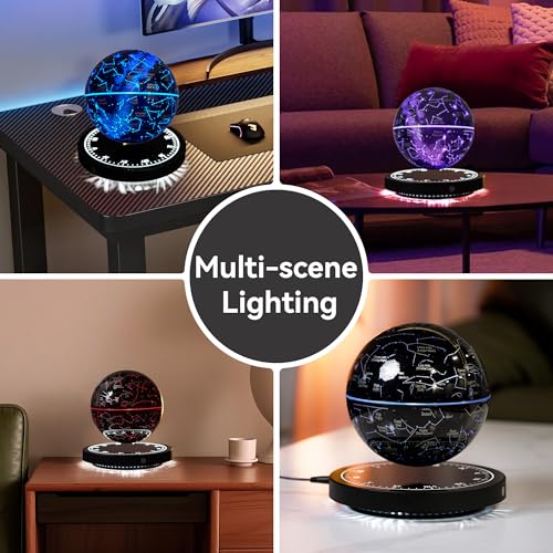 Magnetic Levitation Planet Constellation,Levitating Decor for Game Room