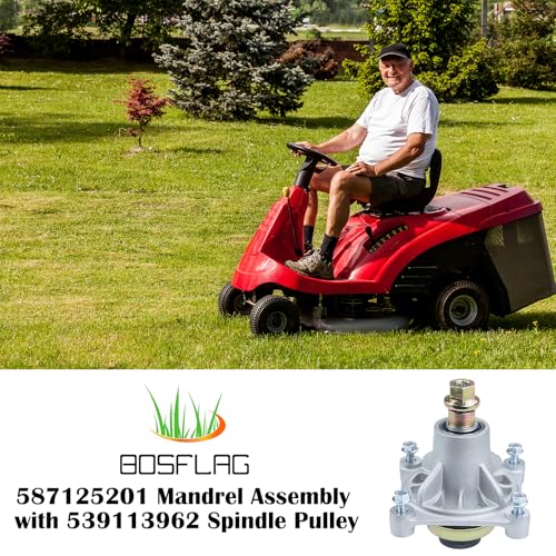 604214 Spindle Assembly for Hustler Raptor 42" 48" 52" Mower Decks - size: 1x604214A