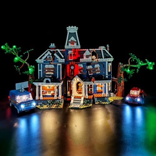 LED Light Kit Compatible with Lego 11370 Stranger Things: The Creel House - color: Standard Version
