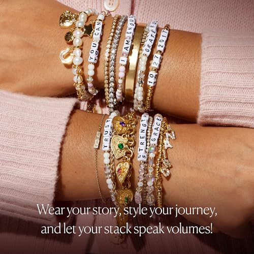 Little Words Project Made By You Bead Kit, DIY Bracelet Making Kit - color: Made by You Bead Kit