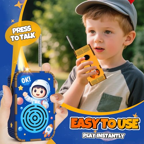 Stem Toys for Kids Age 6-8, DIY Walkie Talkie Building Kit