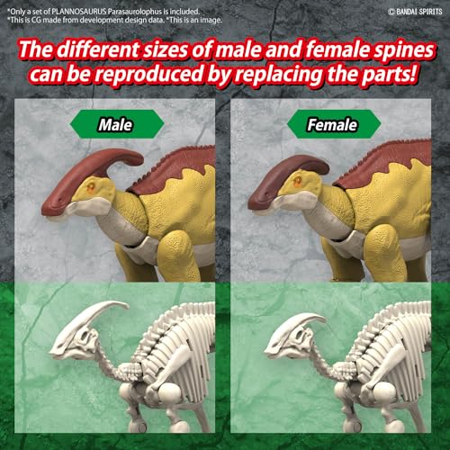 Bandai Hobby - Plannosaurus - #09 Parasaurolophus Dinosaur Model Kit