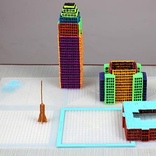 Empire State Building 3D Pen Mat Paper Stencil - Architecture Template Compatible with 3Dmate Base Design Mat