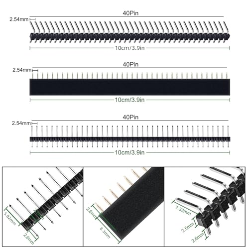 319pcs Double Sided PCB Board Kit with 5 Sizes-for DIY Soldering,Electronic Project,Circuit Boards,Compatible with Arduino Kits-140pcs Jumper Wires-Tweezer-40Pin 2.54mm Male & Female Header Connectors - color: Double-Sided-PCB-Board-Kit-319pcs