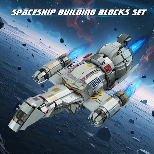 Firefly-Class Spaceship Building Set,Sci-Fi Space Wars Ship Model Toys