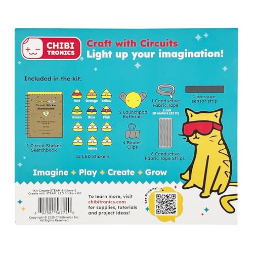 Create with STEAM: LED Circuit Sticker Kit - Level 2