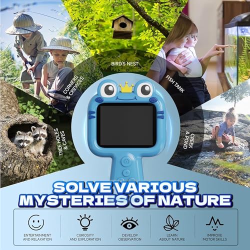 Kids Borescope Snake Camera Toy with Light, for Boys Girls Ages 4+