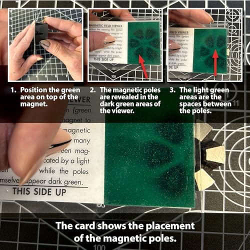 Magnet Source Magnetic Field Viewer Card (Pack of 1)