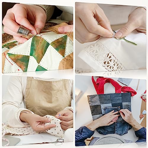SHWAKK Sewing Kit, Wooden Sewing Kit Box for Adults Beginner Traveler